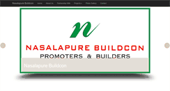 Desktop Screenshot of nasalapurebuildcon.com